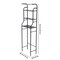 Over The Toilet Storage Rack 4-Tier Metal Bathroom Shelf Space Saver Organizer